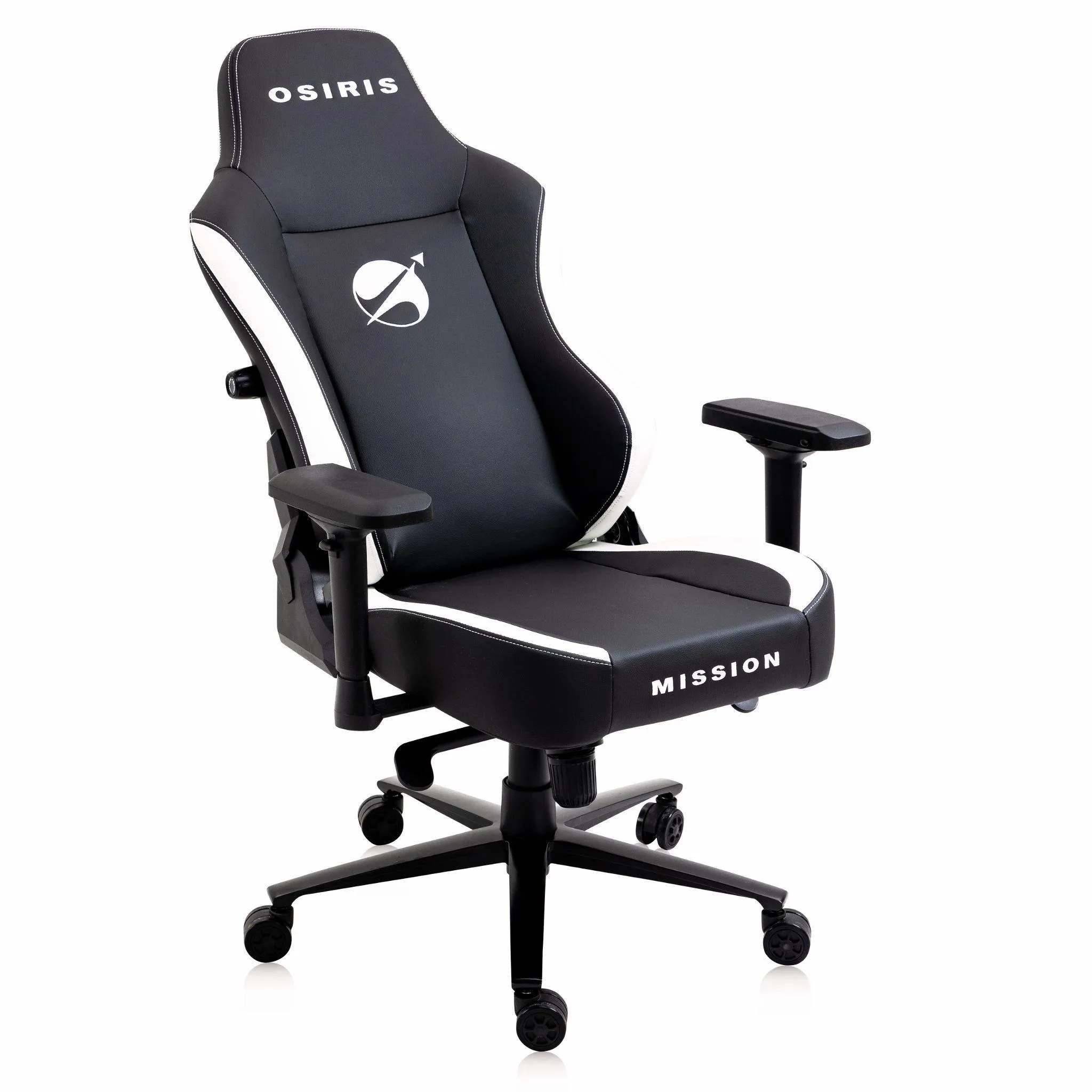 Osiris Series Gaming Chair With Massage Lumbar Pillow & 4D Armrest By HDCANADA - WHITE