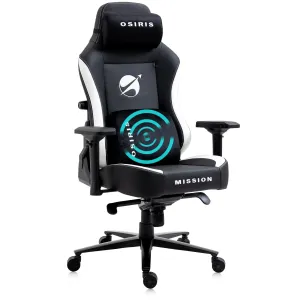 Osiris Series Gaming Chair With Massage Lumbar Pillow & 4D Armrest By HDCANADA - WHITE