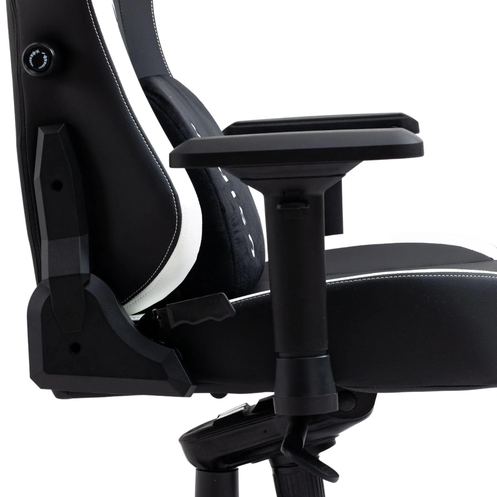 Osiris Series Gaming Chair With Massage Lumbar Pillow & 4D Armrest By HDCANADA - WHITE