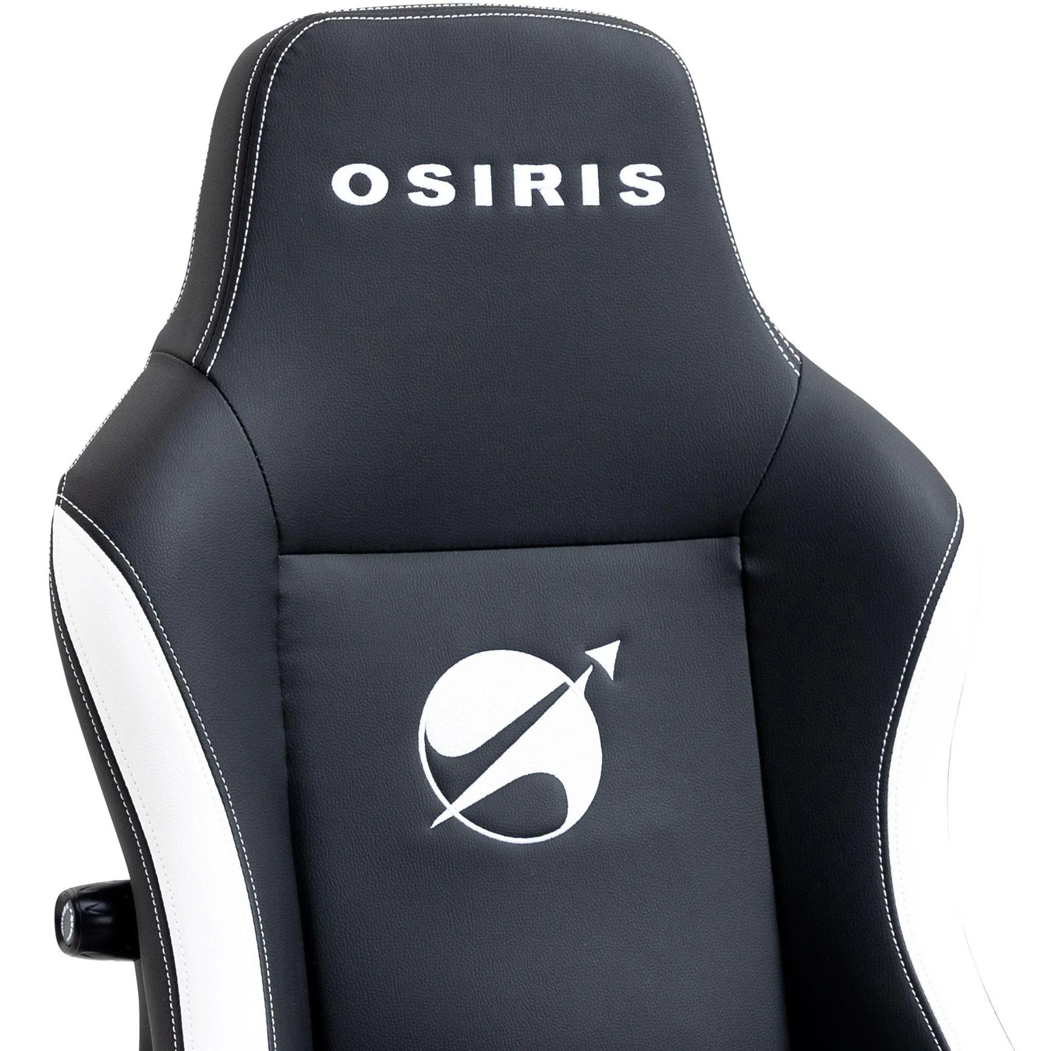 Osiris Series Gaming Chair With Massage Lumbar Pillow & 4D Armrest By HDCANADA - WHITE