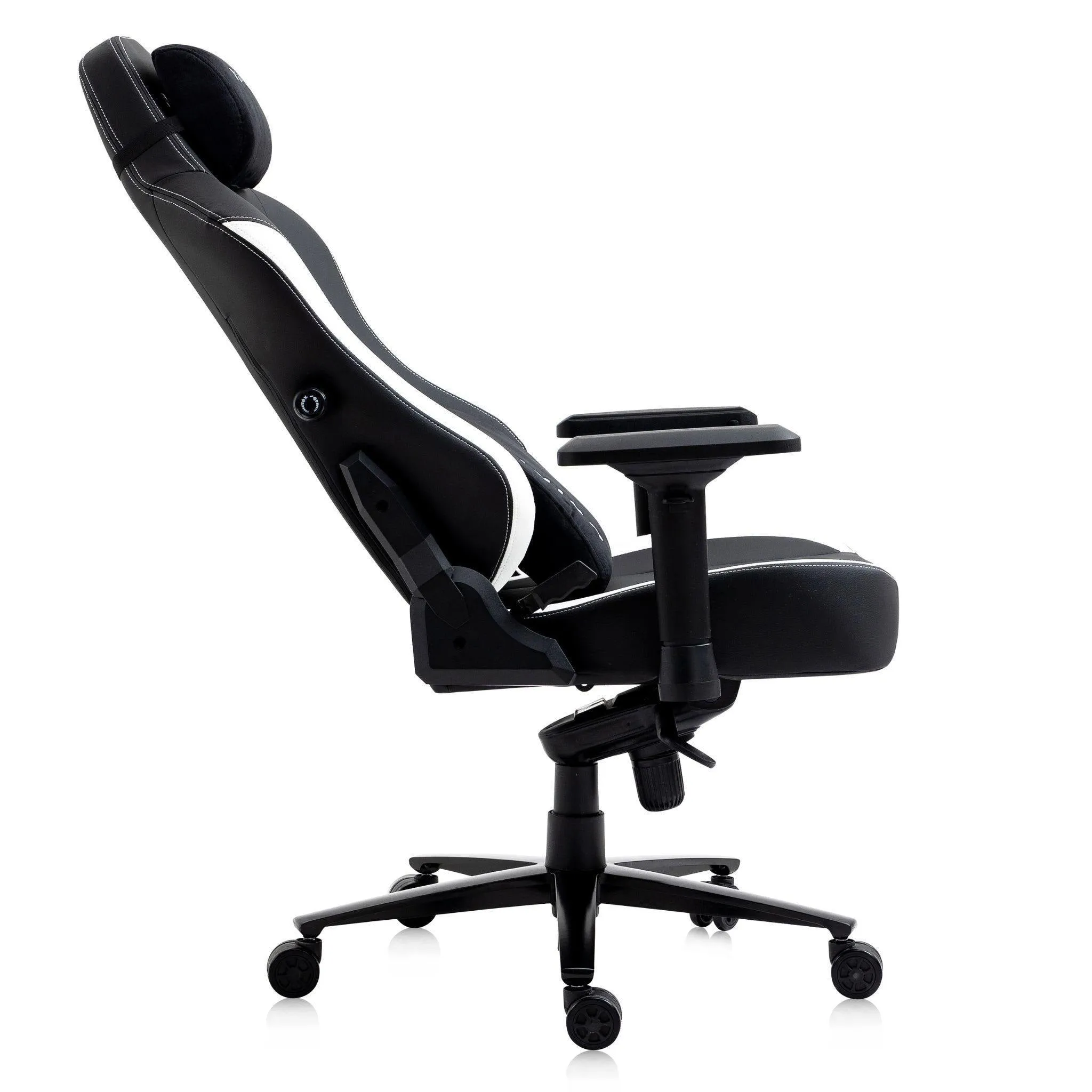 Osiris Series Gaming Chair With Massage Lumbar Pillow & 4D Armrest By HDCANADA - WHITE