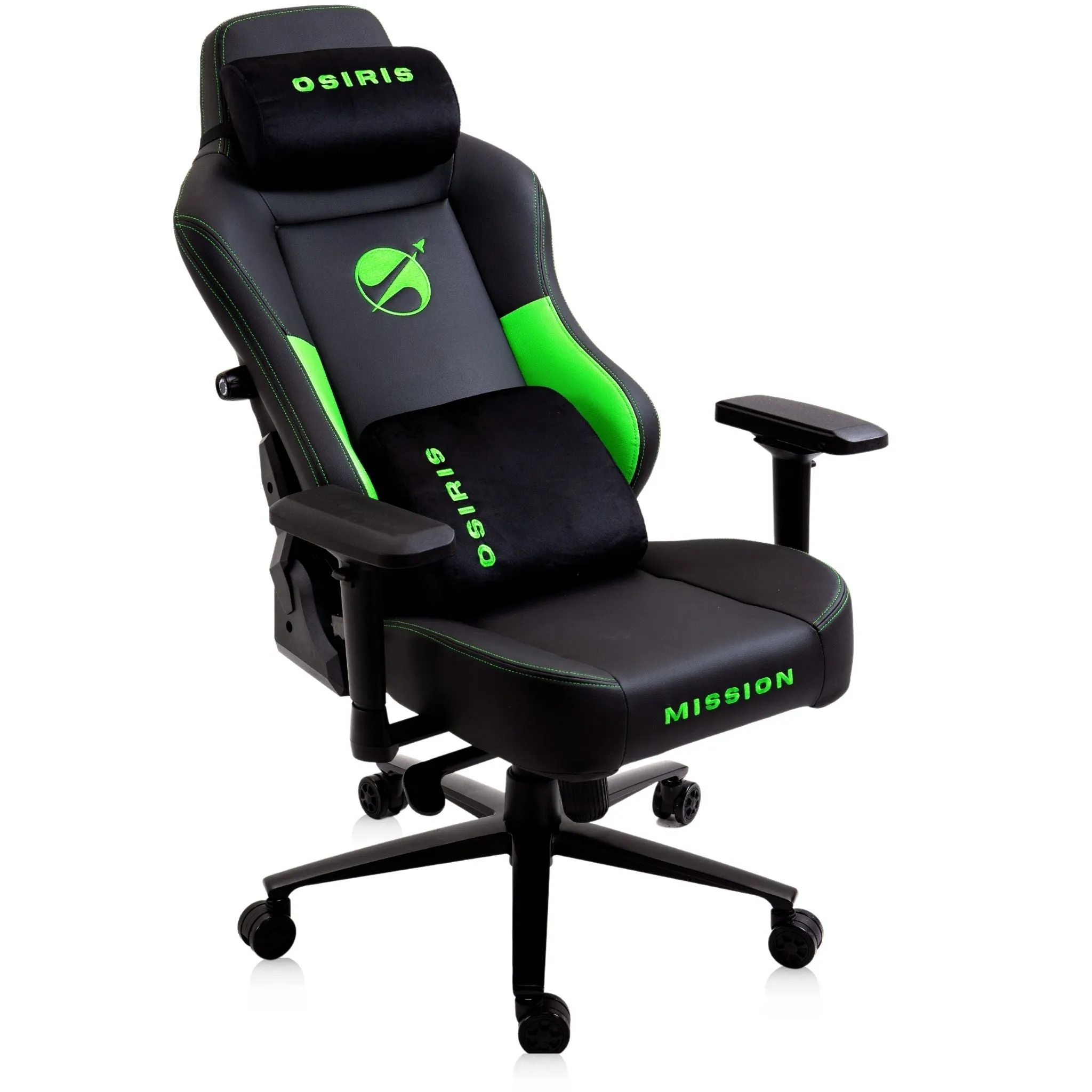 Osiris Series Gaming Chair With Massage Lumbar Pillow & 4D Armrest By HDCANADA