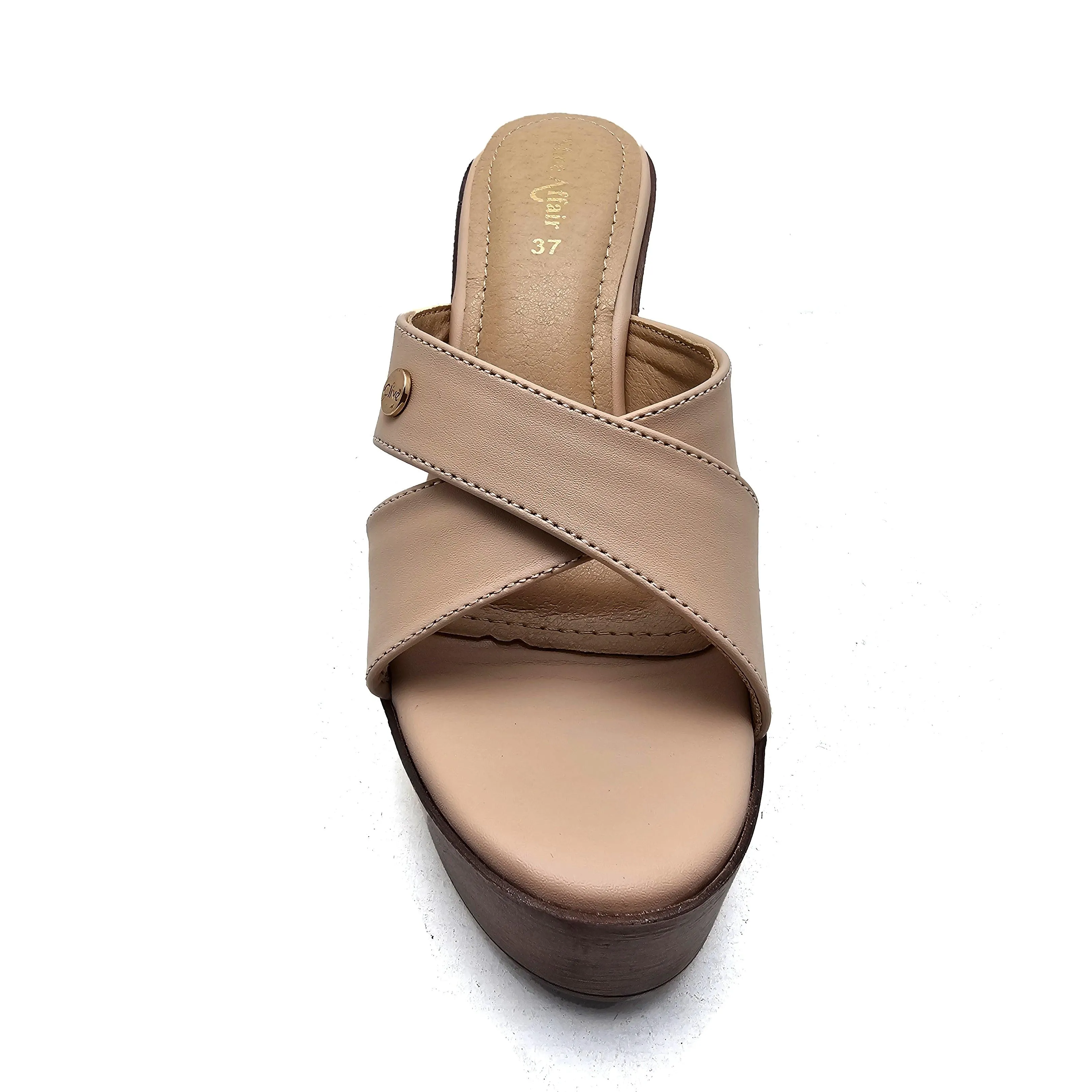 Peach Pu Slipper