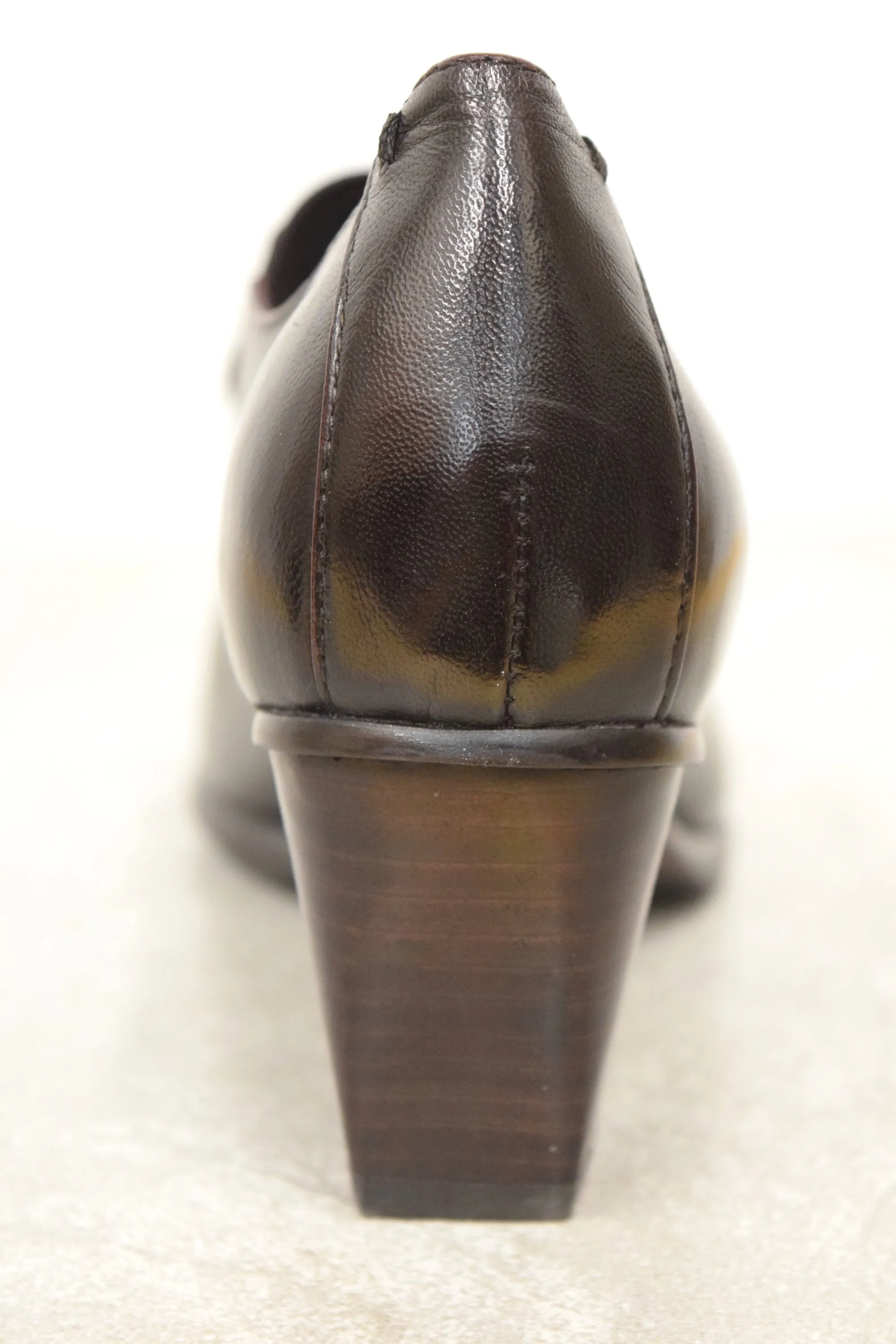 Plum Leather Shoe