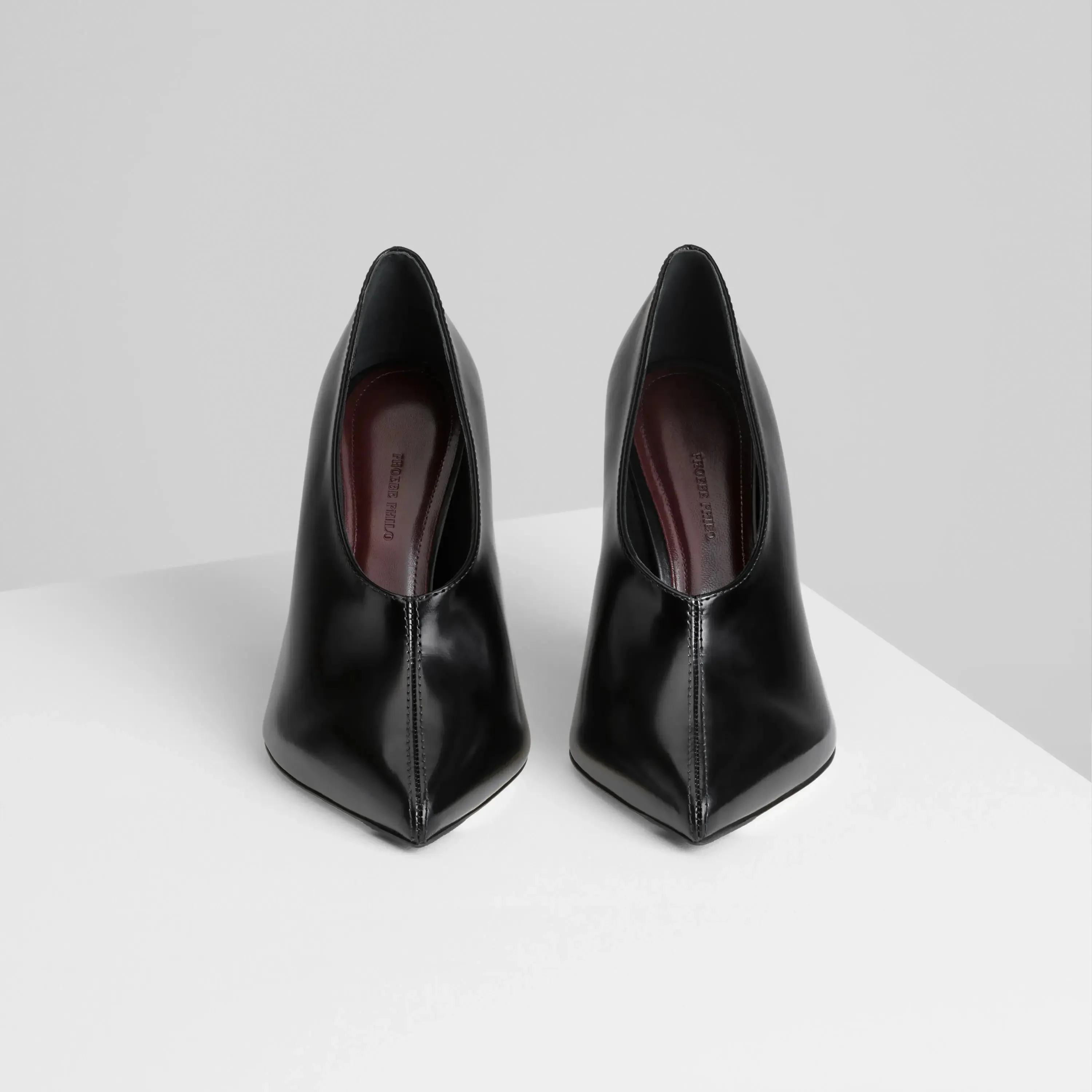 POINT PUMP 105 | black leather