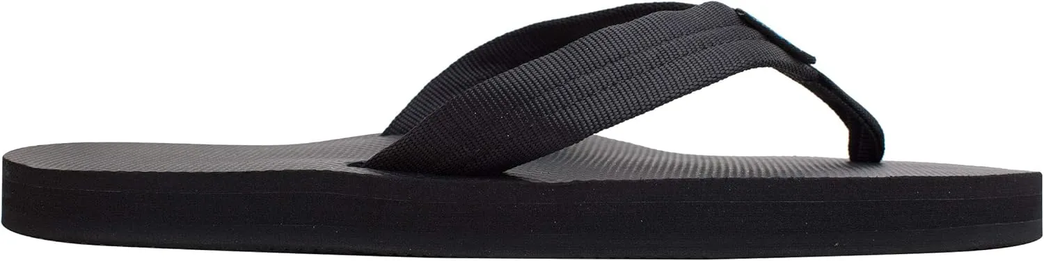 Rainbow Sandals Men's Single Layer Soft Top 1" EVA Rubber Filled Nylon Strap