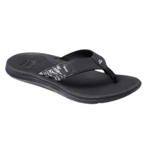 Reef Women's Santa Ana Sandal - Black/White - 40% OFF