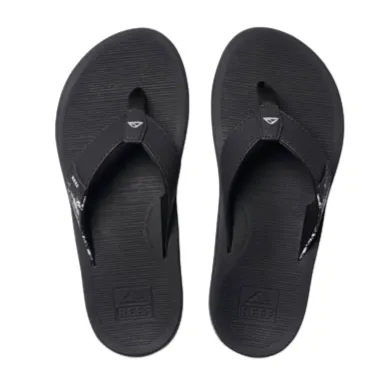 Reef Women's Santa Ana Sandal - Black/White - 40% OFF