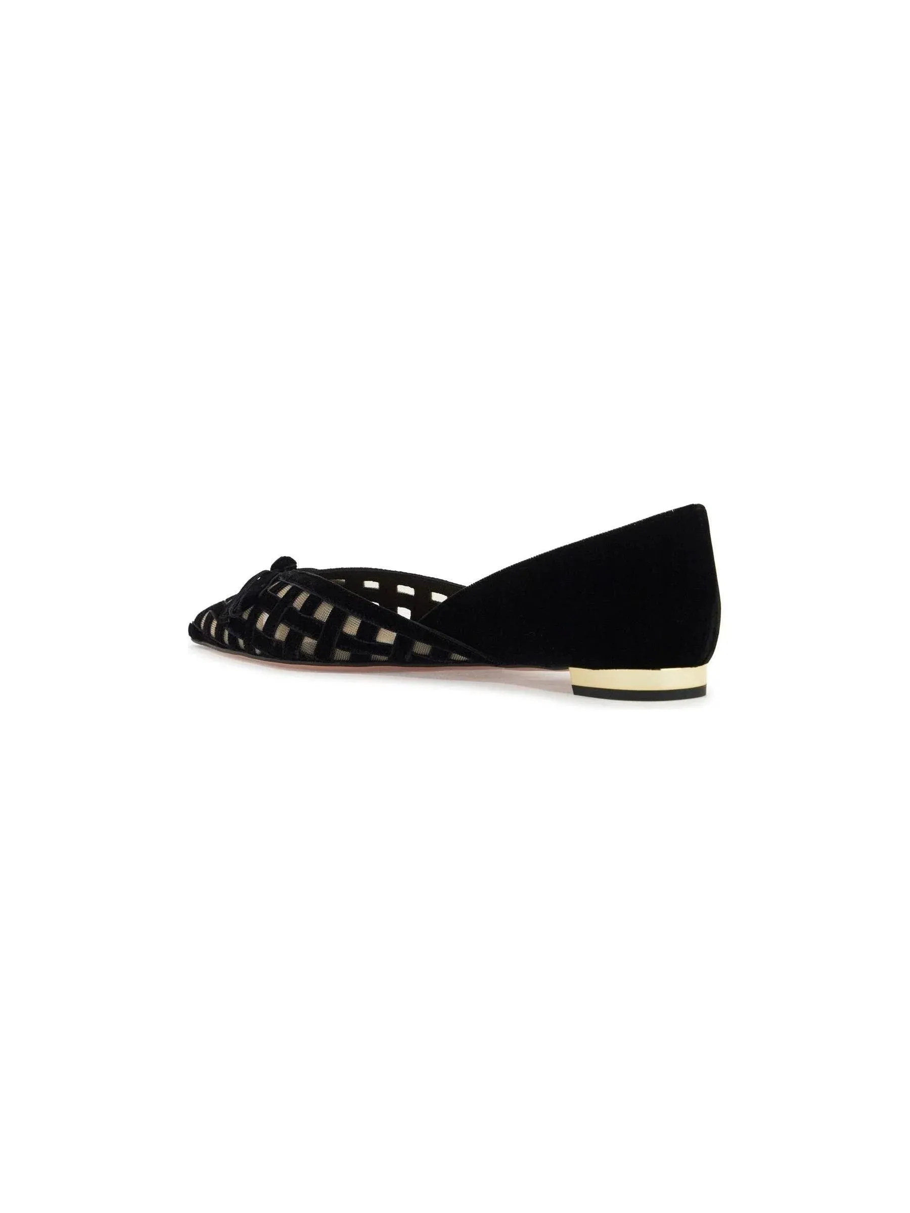 Romance Velvet Ballerina Flats