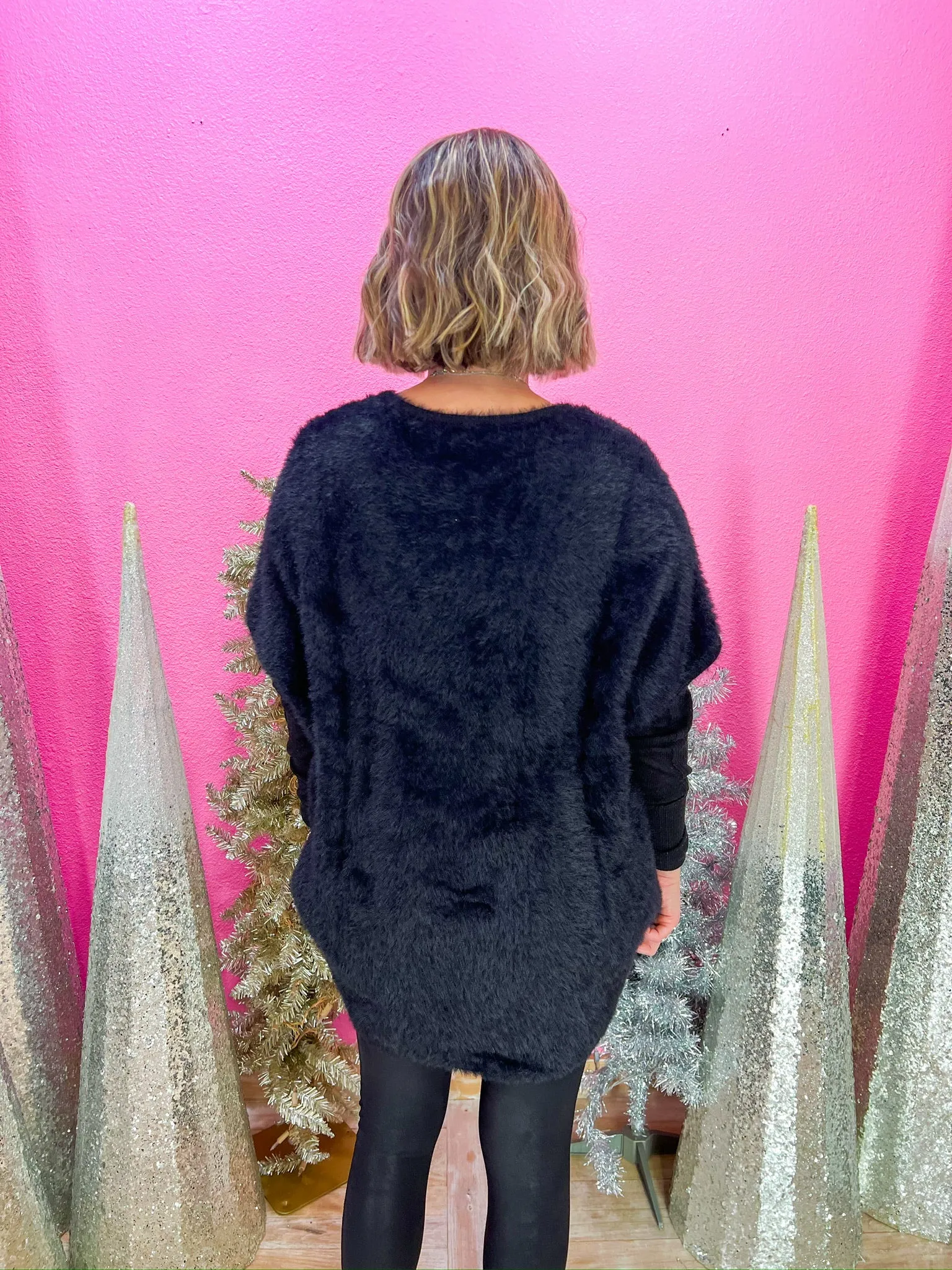 Running Away Top - Black