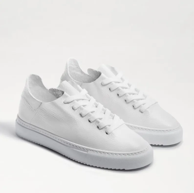 Sam Edelman Poppy Lace up Sneaker White