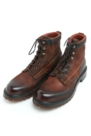 Silvano Sassetti Travel Boot Roughout Marrone