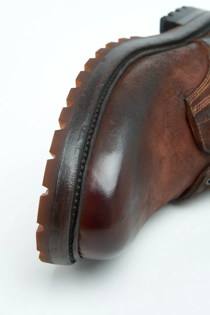 Silvano Sassetti Travel Boot Roughout Marrone