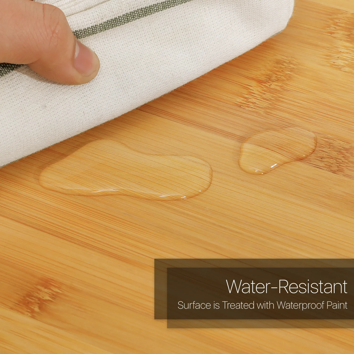 Simple Stool Foot Rest - Rectangle - Natural