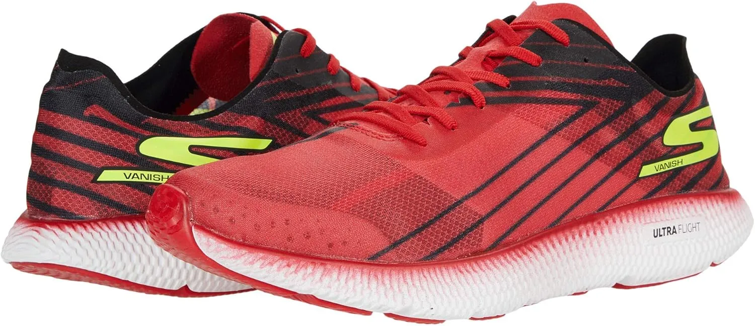 Skechers Men's GOrun Horizon - Vanish 2 Shoe (Red/Multi, Numeric_11)