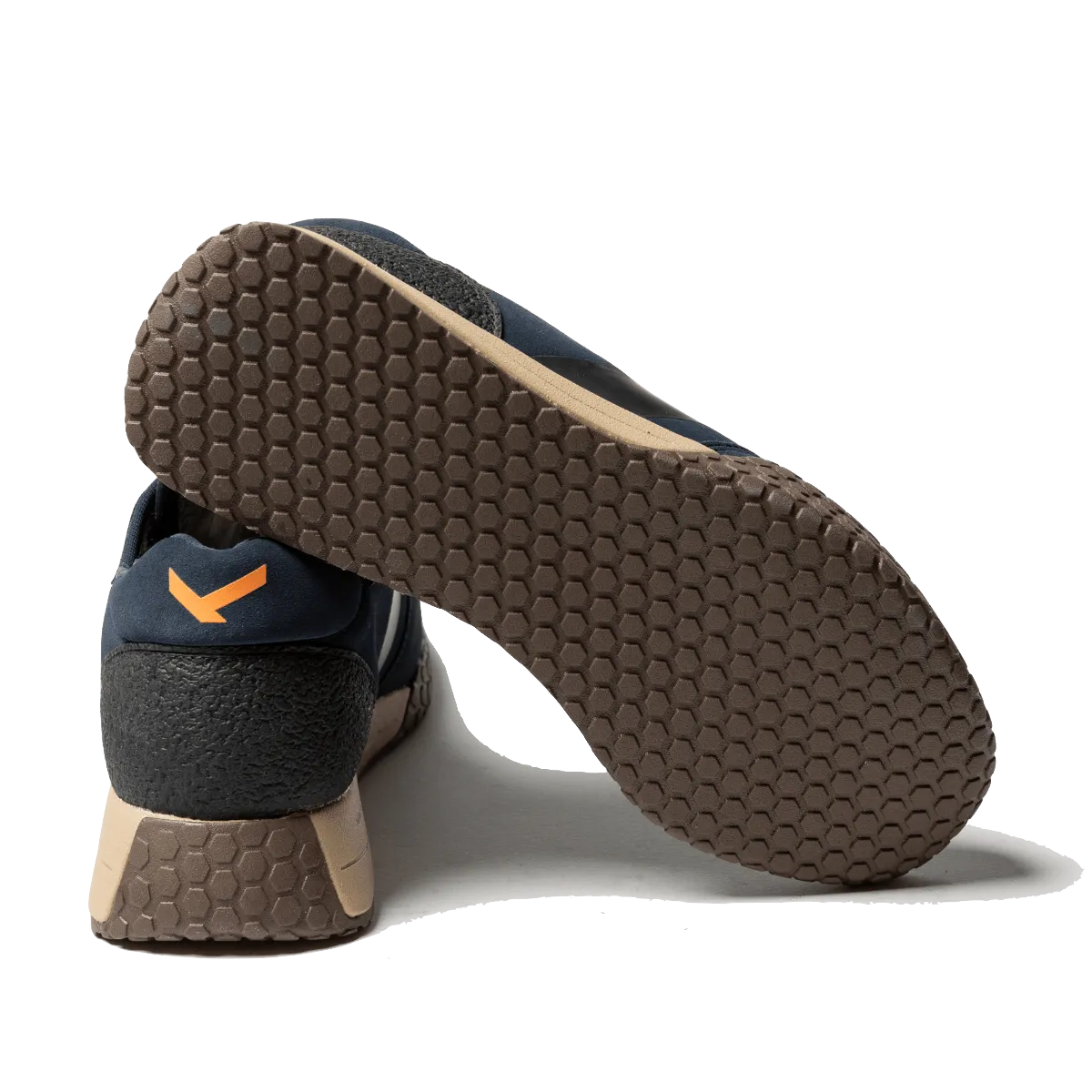 Sneaker Kehnoo Man Camoscio Navy/Black