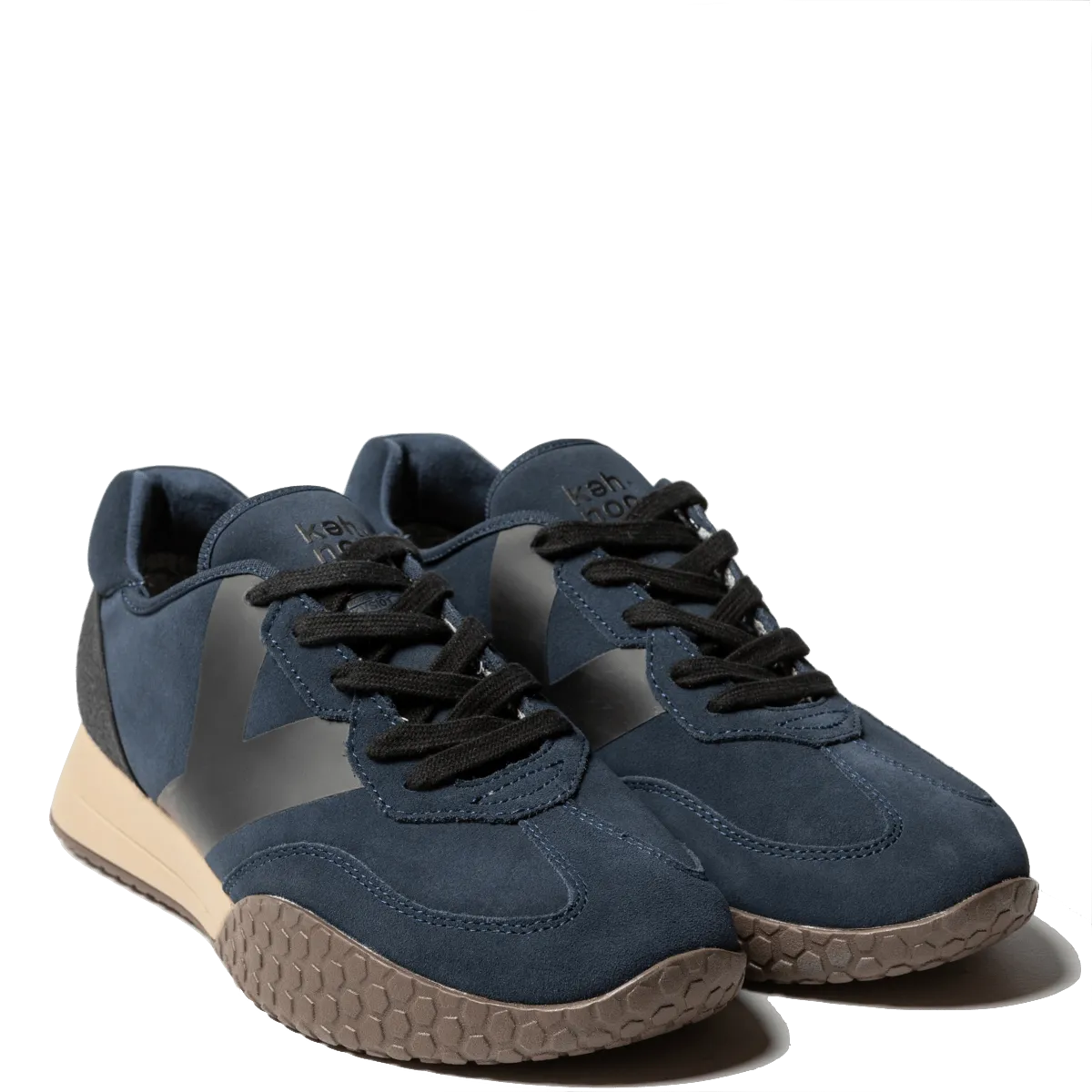Sneaker Kehnoo Man Camoscio Navy/Black