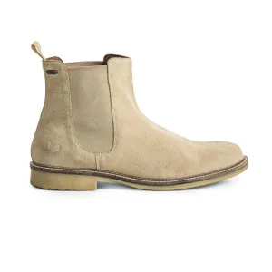 Suede Chelsea Boots - Stone