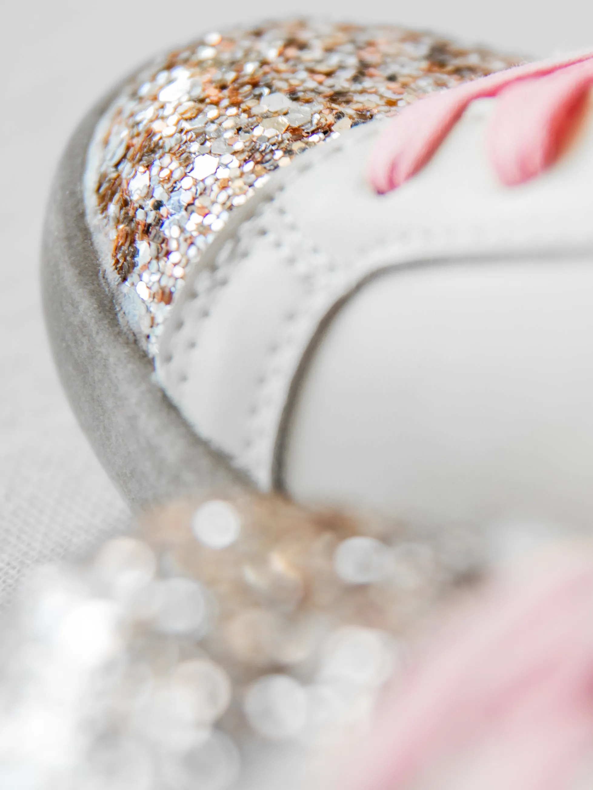 SweetHoney Sneakers - Sparkle Toe