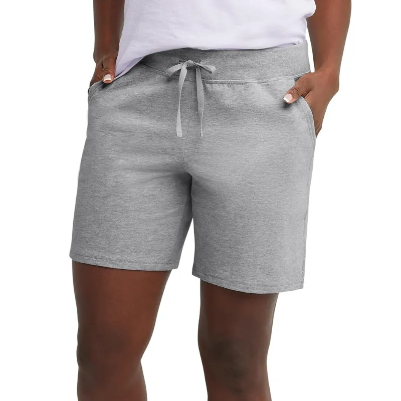 Swim Shorts With Jersey Pockets And Drawstring Closure
