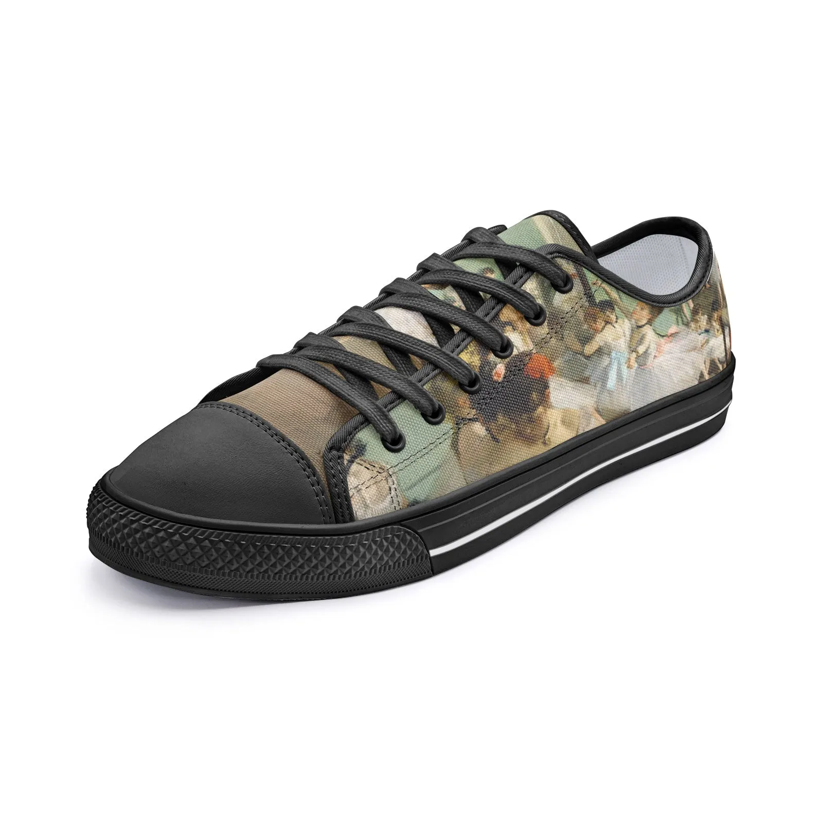 The Dance Class Unisex Low Top Canvas Shoes