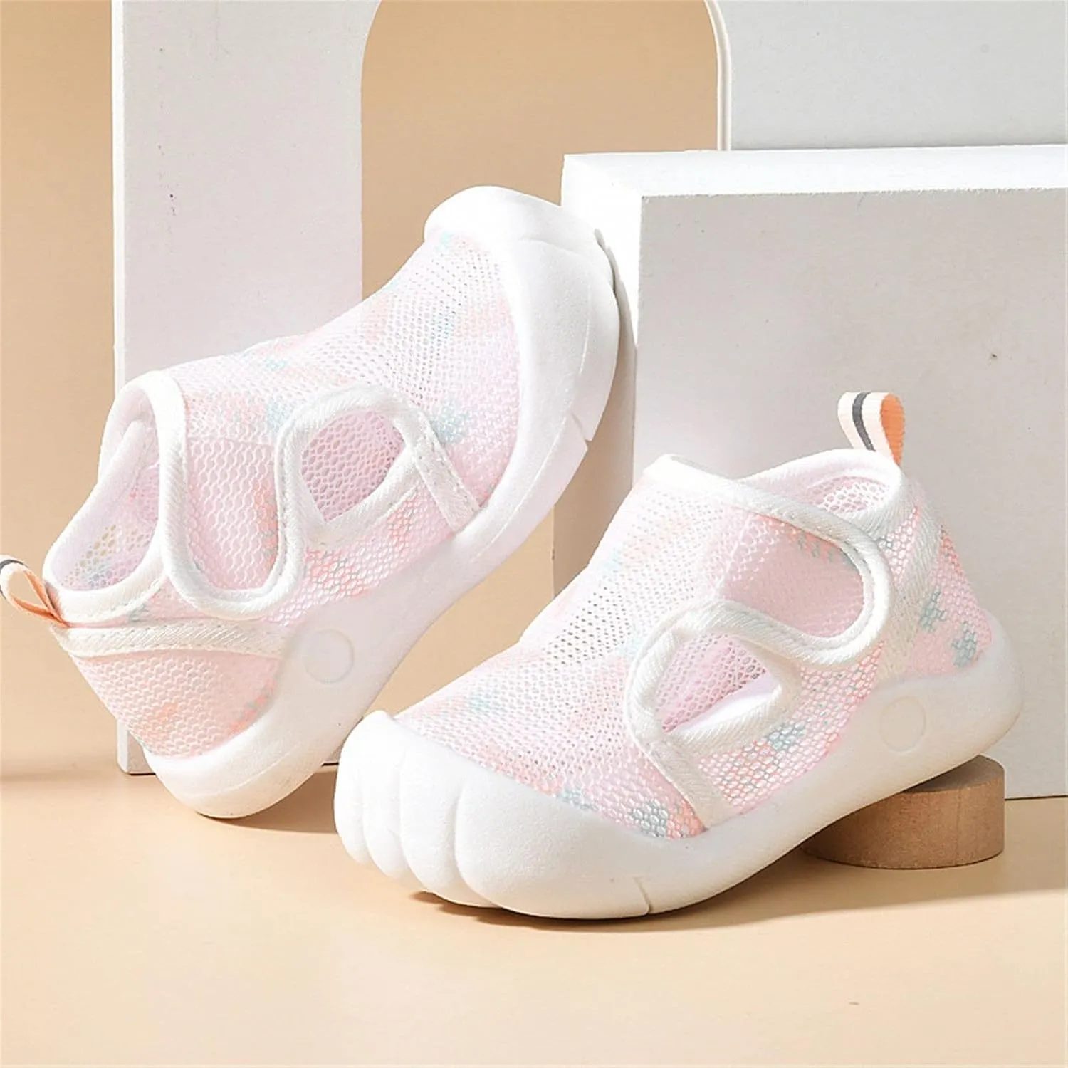 Toddler Baby Water Shoes Closed Toe Lightweight Breathable Sandals Quick-Dry Barefoot Beach Swim Jellies Girls