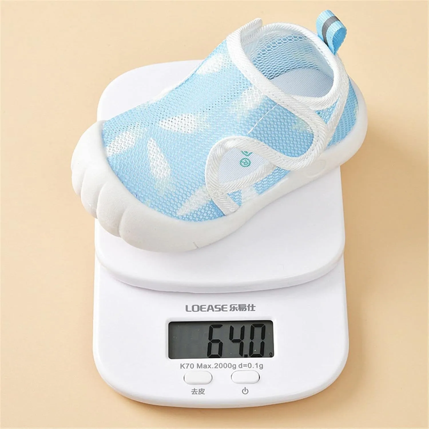 Toddler Baby Water Shoes Closed Toe Lightweight Breathable Sandals Quick-Dry Barefoot Beach Swim Jellies Girls
