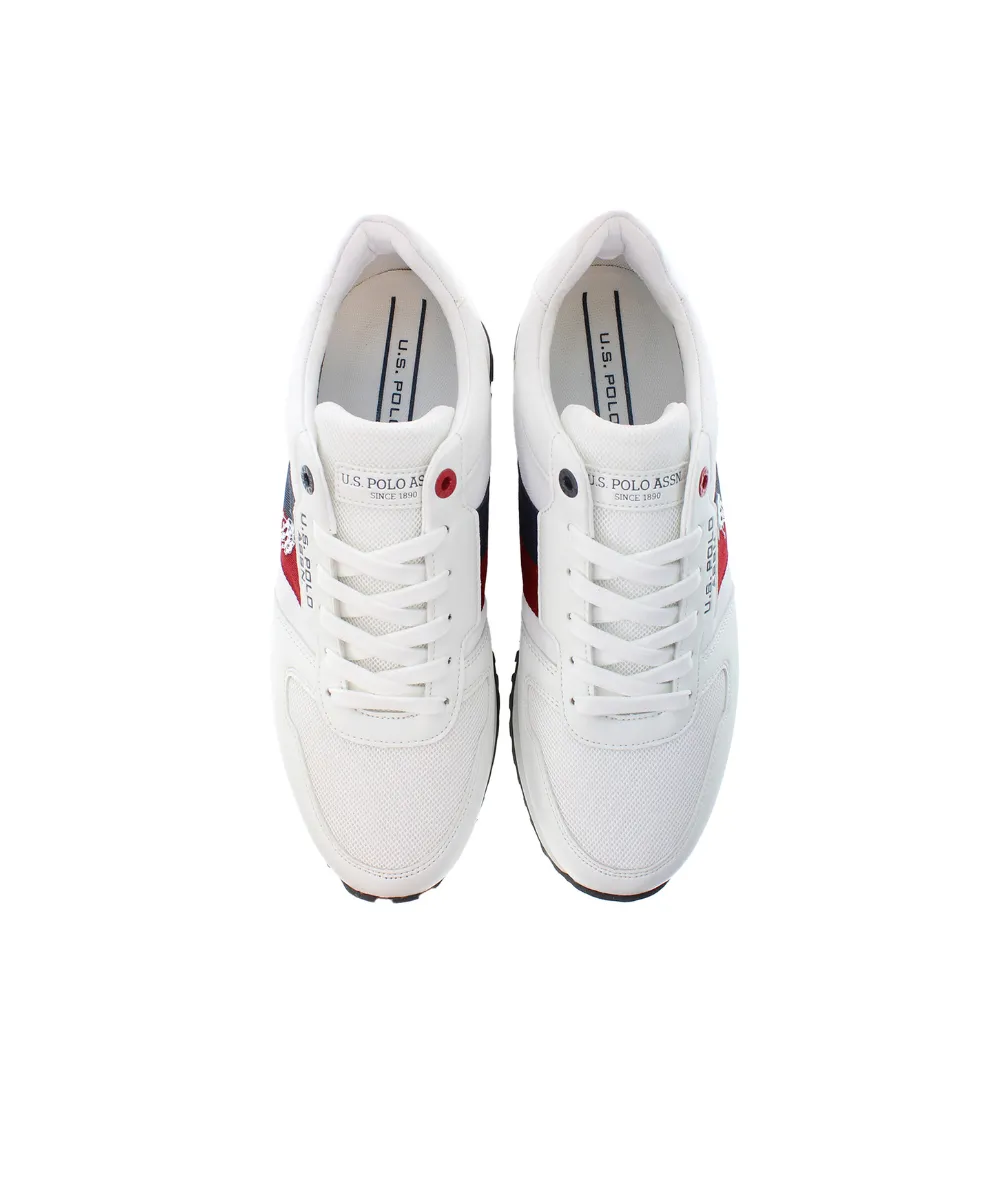 US POLO MENS TRAINERS WITH RUNNING OUTSOLE