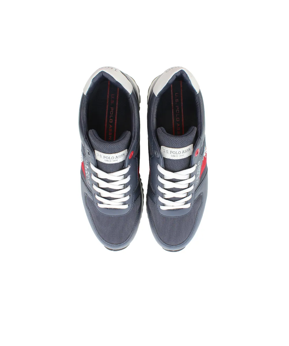 US POLO MENS TRAINERS WITH RUNNING OUTSOLE