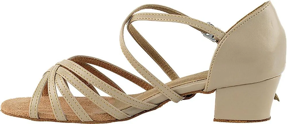 Very Fine Dance Shoes Women's Ballroom Dance Shoes Salsa Latin Practice Shoes 1670cEB Comfortable 1.5" [Bundle of 5]