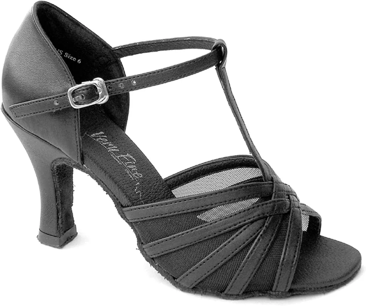 Very Fine Dance Shoes Women's Ballroom Dance Shoes Tango Wedding Salsa Shoes 16612EB Comfortable 2.5" [Bundle of 5]