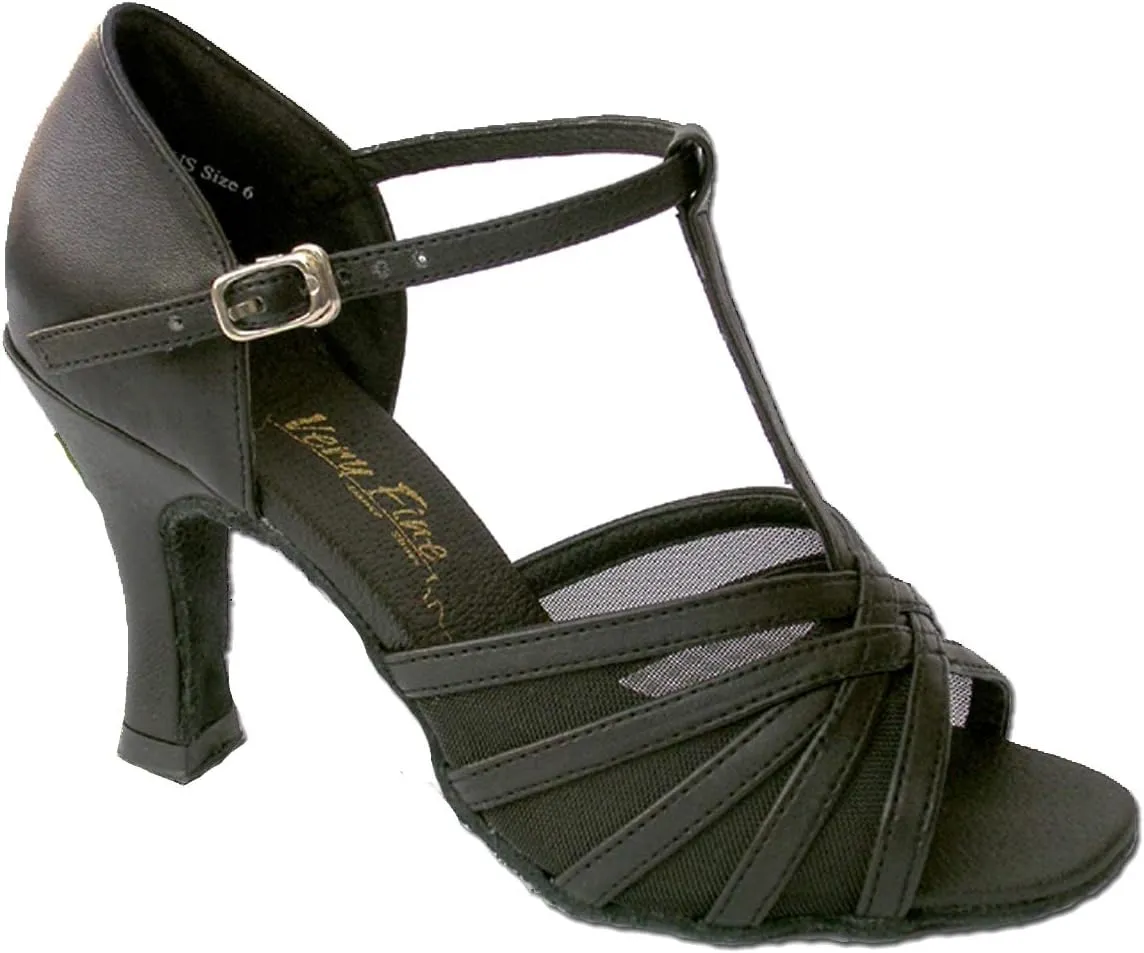 Very Fine Dance Shoes Women's Ballroom Dance Shoes Tango Wedding Salsa Shoes 16612EB Comfortable 2.5" [Bundle of 5]