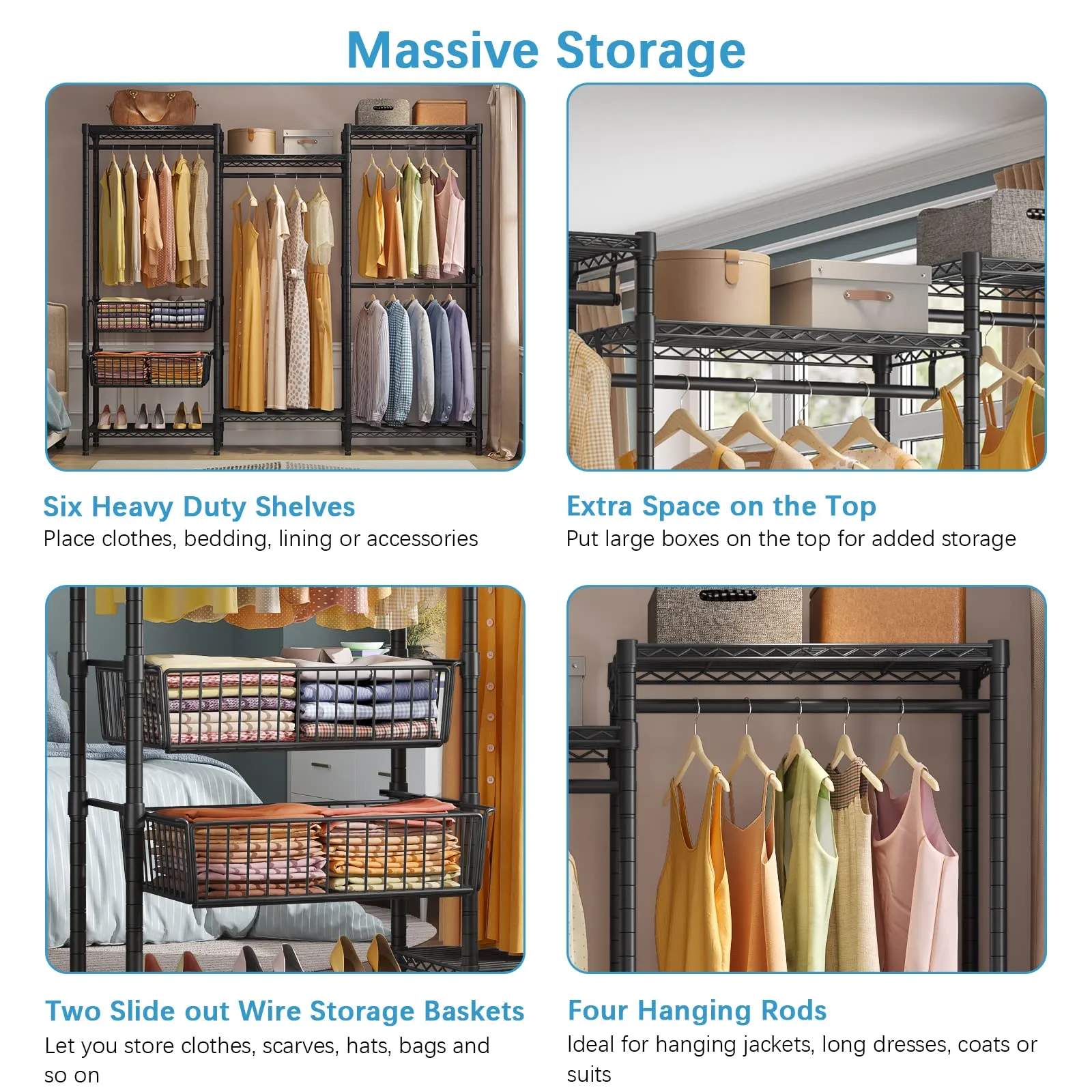 VIPEK V10C Garment Rack
