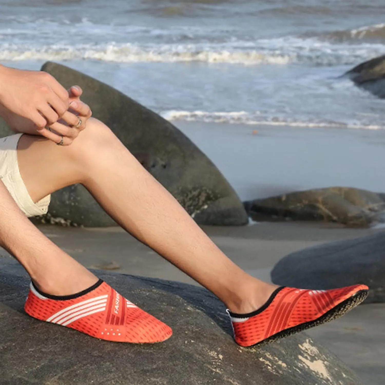 Water Shoes Men Wide Foot Quick Dry Aqua Sock Hiking and Water Shoes for Women Womens Pool Shoes Footwear Wide Toe Water Shoes for Swimming Fishing